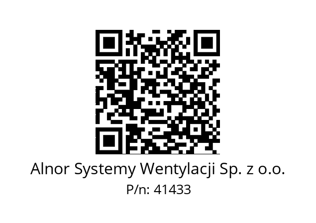   Alnor Systemy Wentylacji Sp. z o.o. 41433