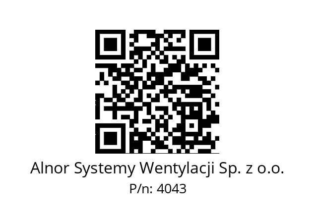   Alnor Systemy Wentylacji Sp. z o.o. 4043