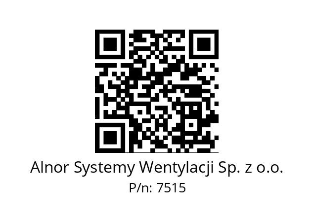   Alnor Systemy Wentylacji Sp. z o.o. 7515