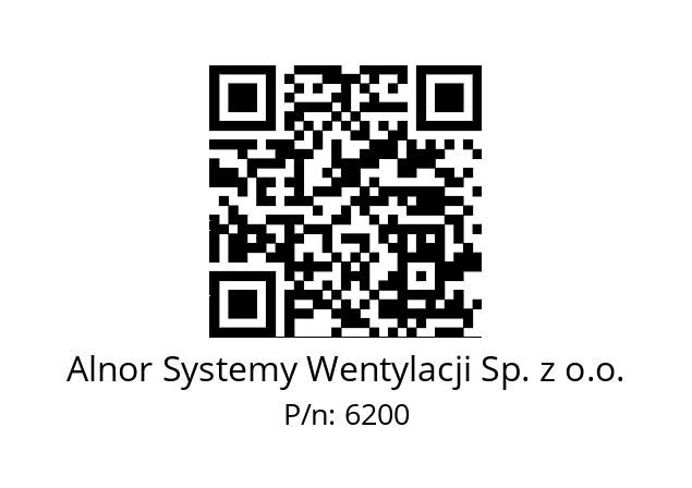   Alnor Systemy Wentylacji Sp. z o.o. 6200