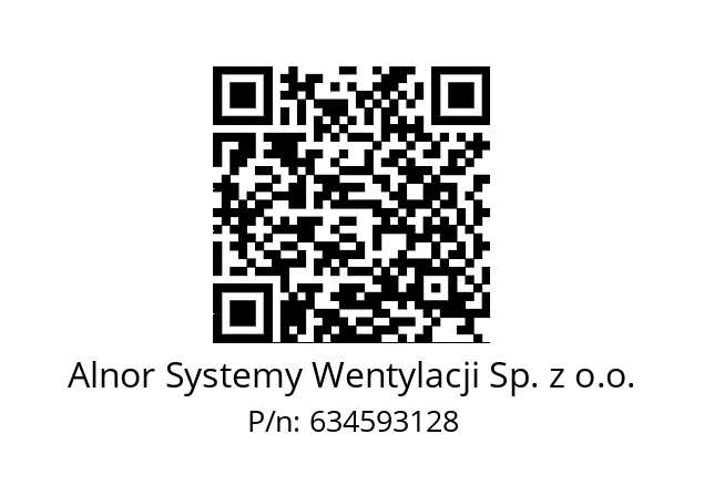   Alnor Systemy Wentylacji Sp. z o.o. 634593128