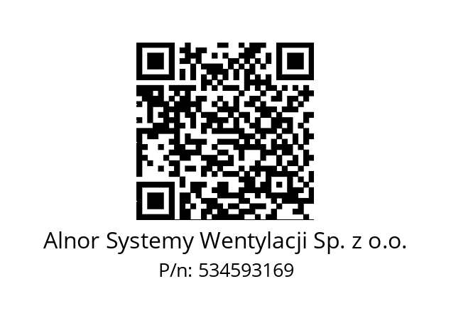   Alnor Systemy Wentylacji Sp. z o.o. 534593169