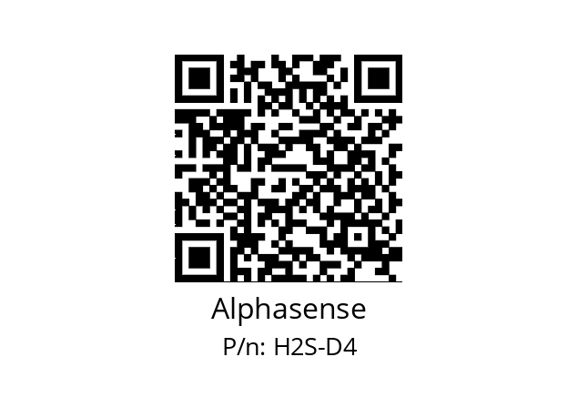   Alphasense H2S-D4