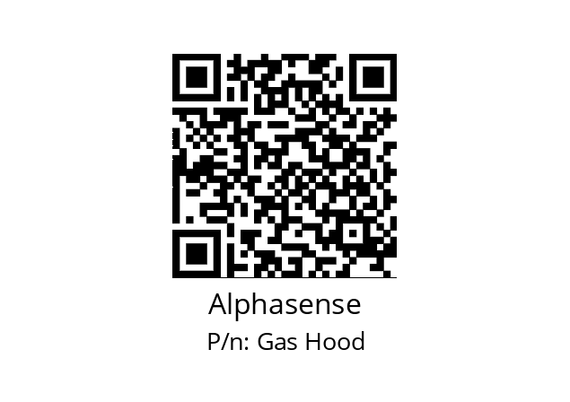   Alphasense Gas Hood