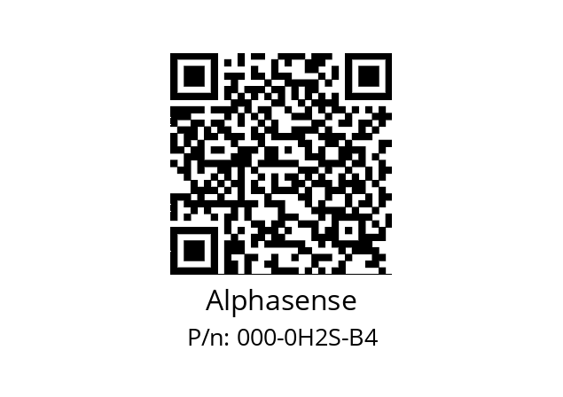   Alphasense 000-0H2S-B4