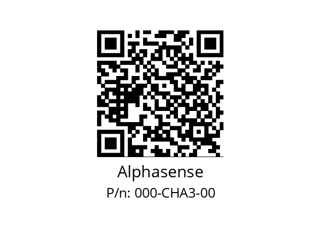   Alphasense 000-CHA3-00