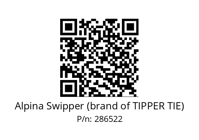   Alpina Swipper (brand of TIPPER TIE) 286522