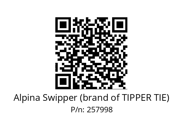   Alpina Swipper (brand of TIPPER TIE) 257998