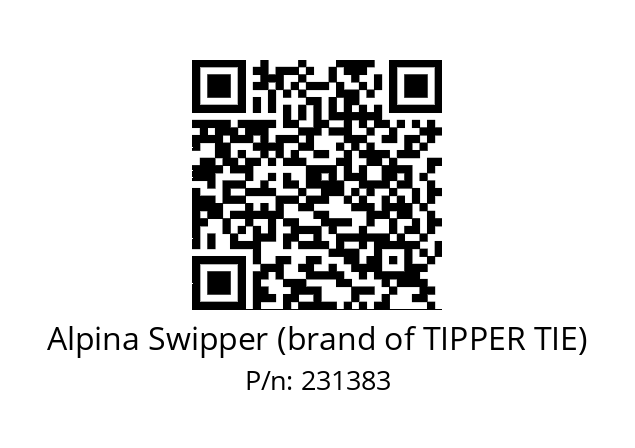   Alpina Swipper (brand of TIPPER TIE) 231383