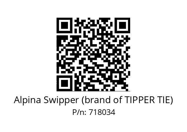   Alpina Swipper (brand of TIPPER TIE) 718034