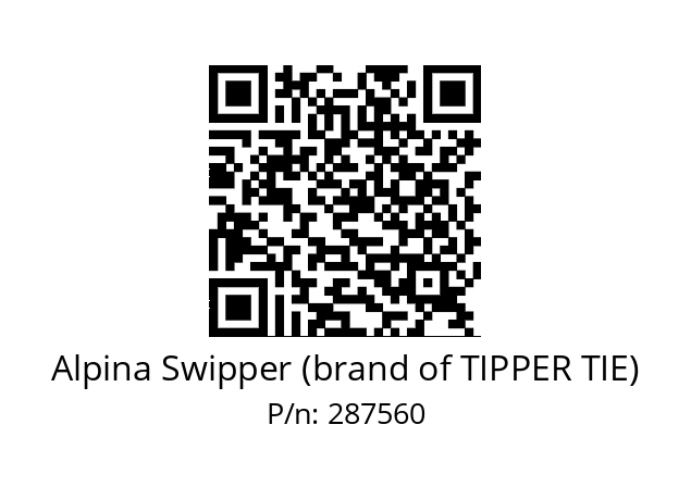   Alpina Swipper (brand of TIPPER TIE) 287560