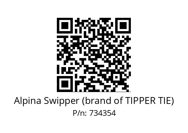   Alpina Swipper (brand of TIPPER TIE) 734354