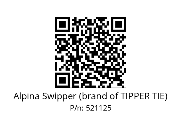   Alpina Swipper (brand of TIPPER TIE) 521125