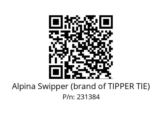   Alpina Swipper (brand of TIPPER TIE) 231384