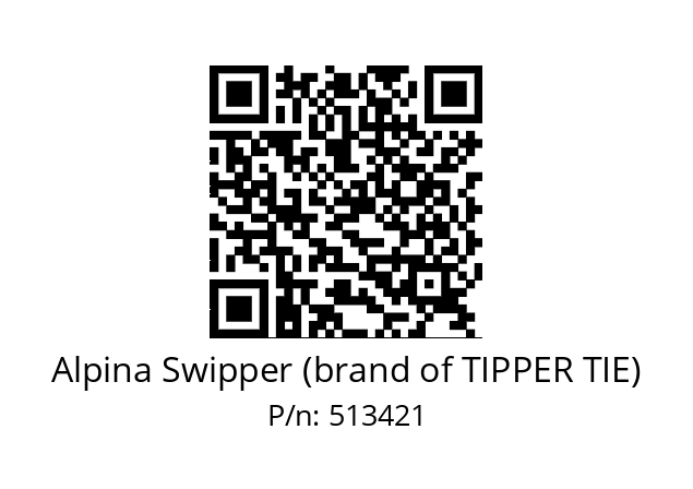   Alpina Swipper (brand of TIPPER TIE) 513421