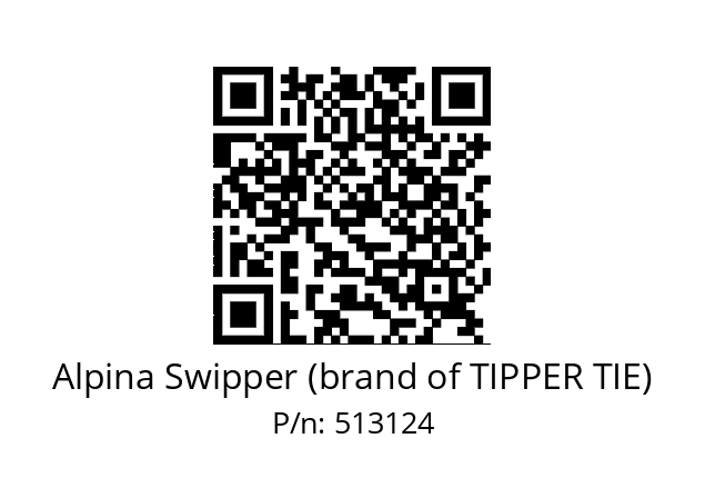   Alpina Swipper (brand of TIPPER TIE) 513124