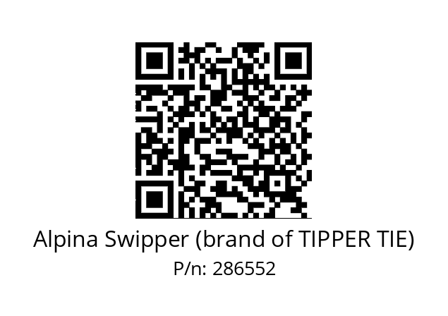   Alpina Swipper (brand of TIPPER TIE) 286552