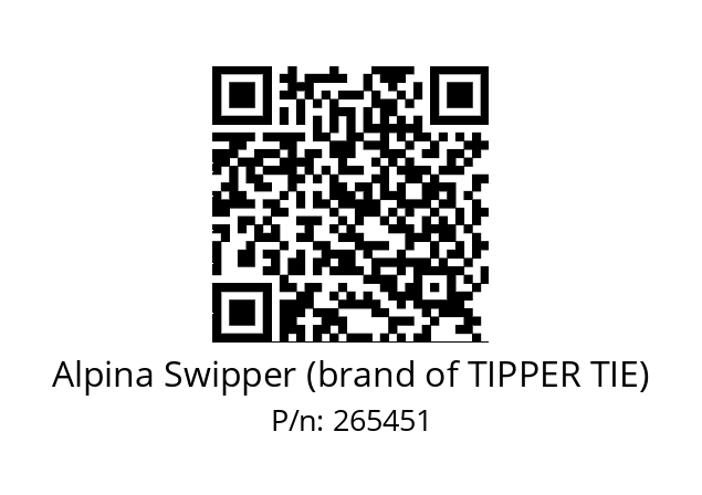   Alpina Swipper (brand of TIPPER TIE) 265451