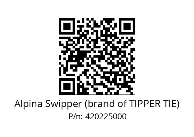   Alpina Swipper (brand of TIPPER TIE) 420225000