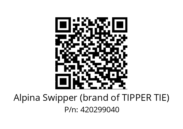   Alpina Swipper (brand of TIPPER TIE) 420299040