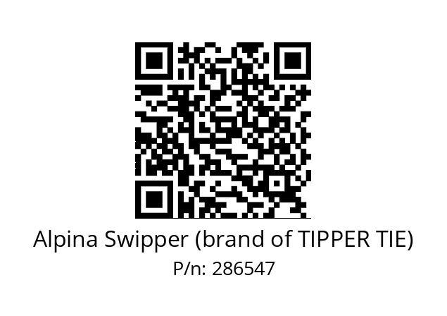   Alpina Swipper (brand of TIPPER TIE) 286547