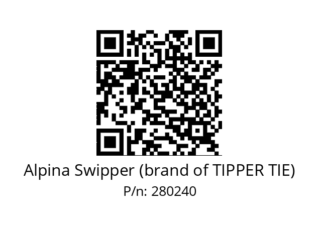   Alpina Swipper (brand of TIPPER TIE) 280240