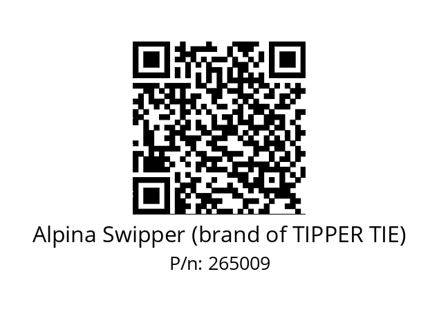   Alpina Swipper (brand of TIPPER TIE) 265009