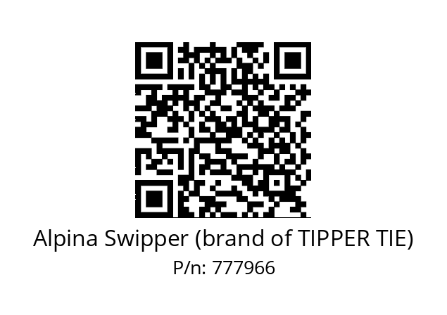   Alpina Swipper (brand of TIPPER TIE) 777966