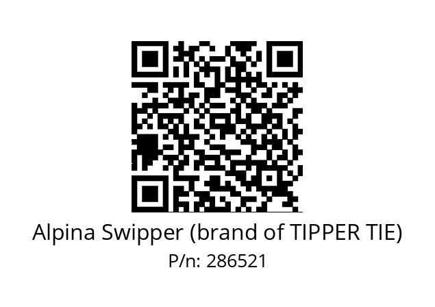   Alpina Swipper (brand of TIPPER TIE) 286521