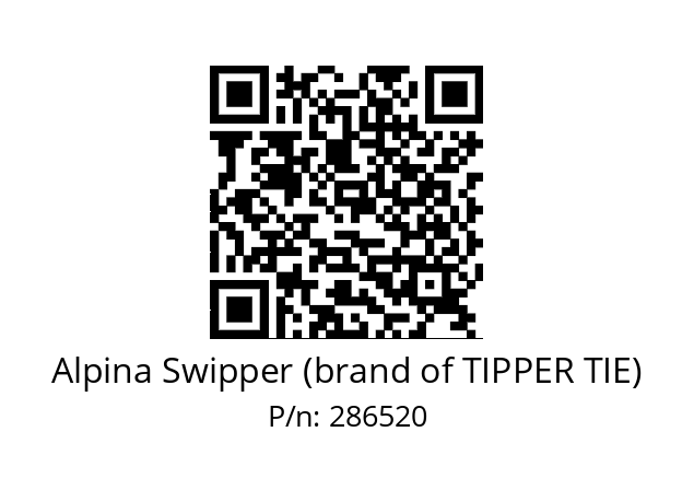   Alpina Swipper (brand of TIPPER TIE) 286520