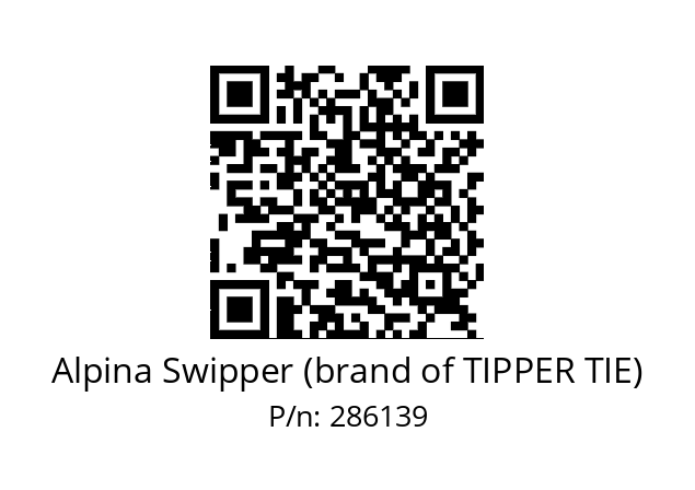   Alpina Swipper (brand of TIPPER TIE) 286139