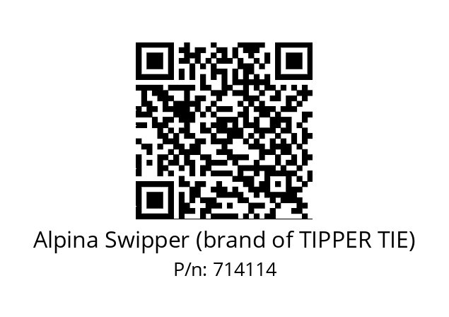   Alpina Swipper (brand of TIPPER TIE) 714114