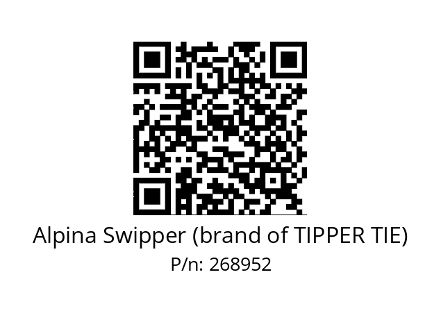   Alpina Swipper (brand of TIPPER TIE) 268952