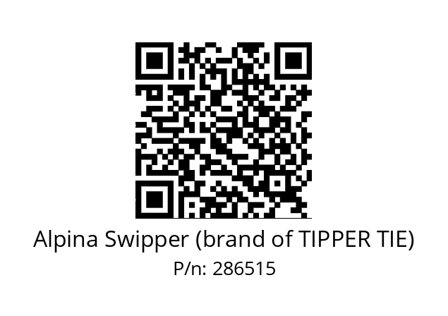   Alpina Swipper (brand of TIPPER TIE) 286515