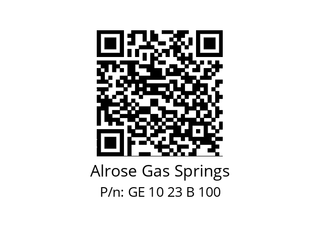   Alrose Gas Springs GE 10 23 B 100