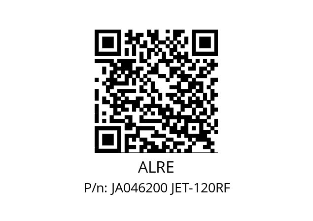   ALRE JA046200 JET-120RF