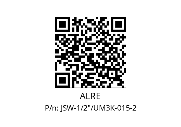   ALRE JSW-1/2"/UM3K-015-2