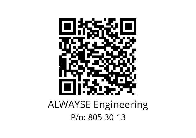   ALWAYSE Engineering 805-30-13