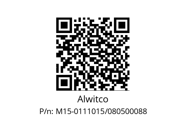   Alwitco M15-0111015/080500088