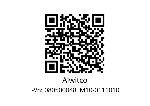   Alwitco 080500048  M10-0111010