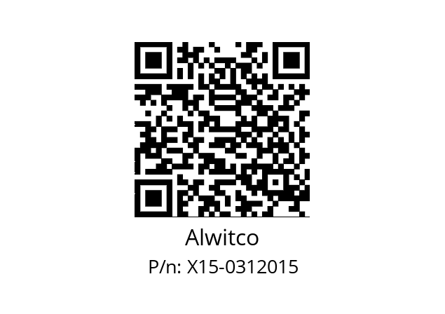   Alwitco X15-0312015