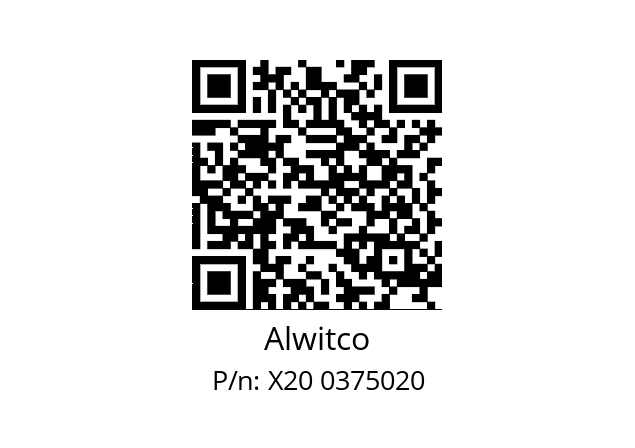   Alwitco X20 0375020