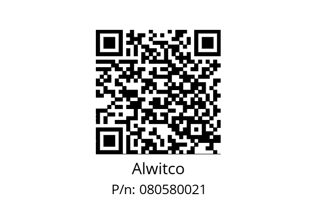   Alwitco 080580021