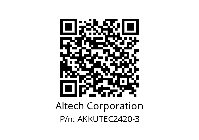   Altech Corporation AKKUTEC2420-3