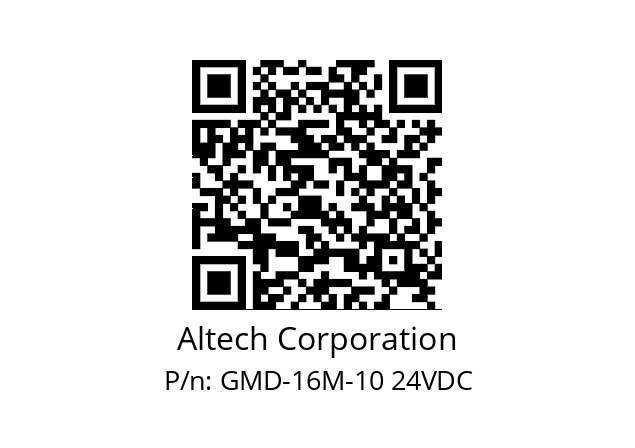   Altech Corporation GMD-16M-10 24VDC