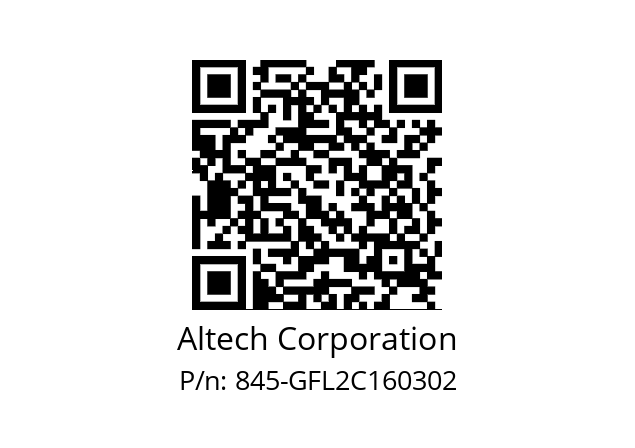   Altech Corporation 845-GFL2C160302