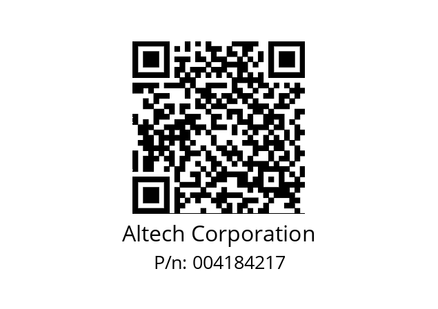   Altech Corporation 004184217