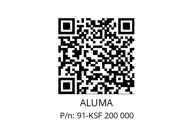   ALUMA 91-KSF 200 000