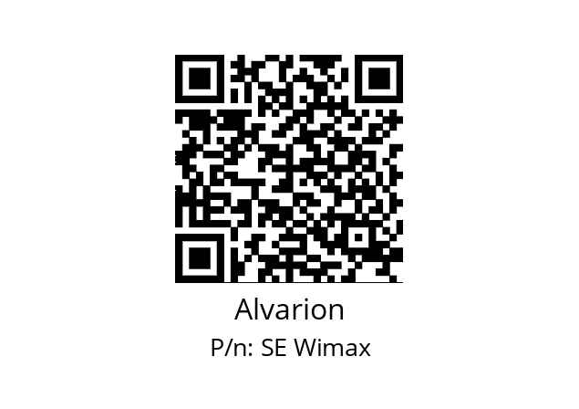   Alvarion SE Wimax