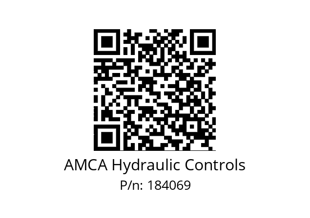   AMCA Hydraulic Controls 184069